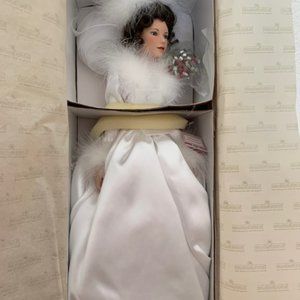 Ashton Drake Winter Romance Wedding Dolls, Set of 3